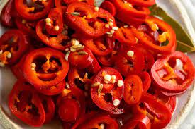 image of sliced chillies